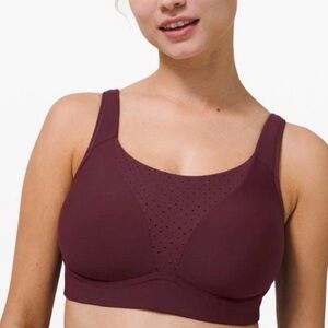 Lululemon Run Times high support sports bra in an arctic plum Size 35E